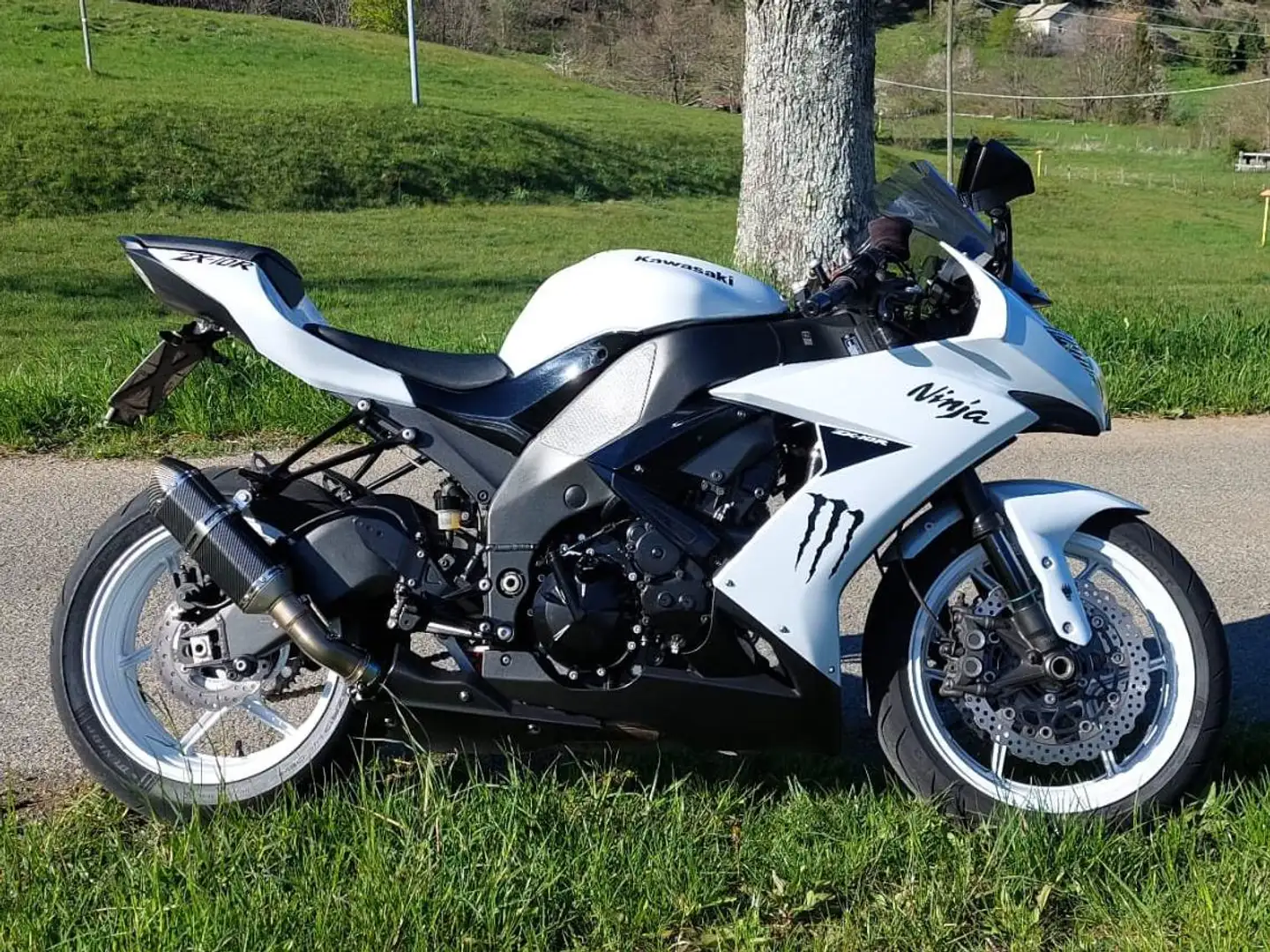 Kawasaki Ninja ZX-10R Blanc - 2