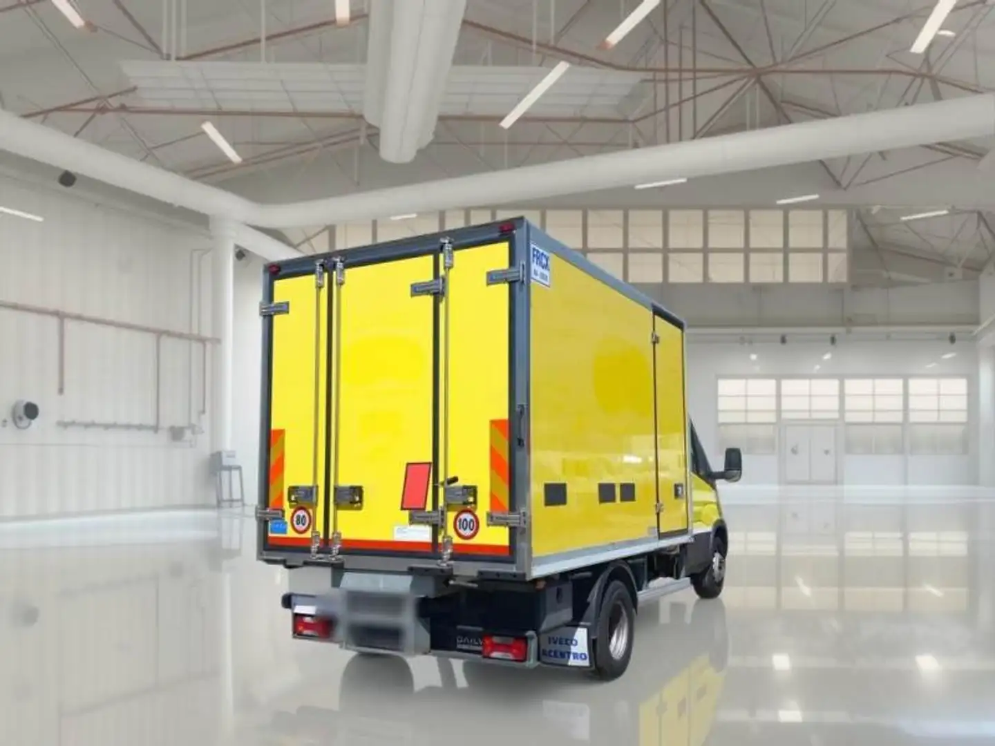 Iveco Daily 60C18-HIMATIC-FRIGO STRADA RETE Jaune - 2