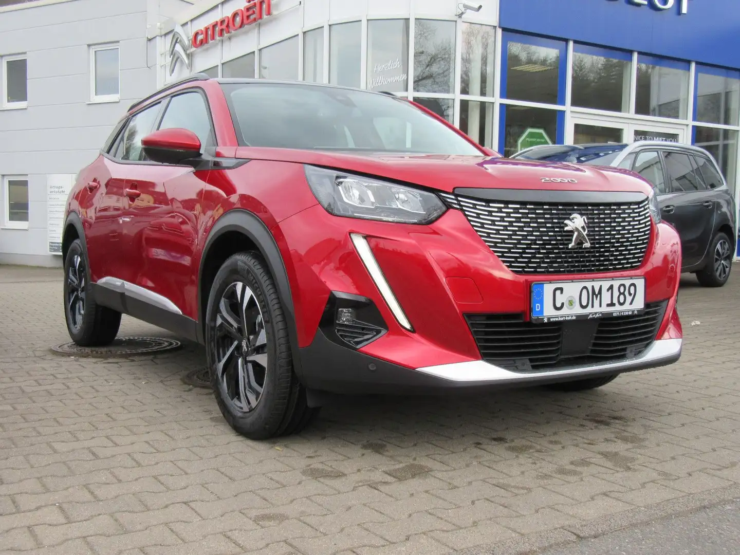 Peugeot 2008 Allure PT 130 *Navi*Rückfahrk.*Sitzh.* Rosso - 1