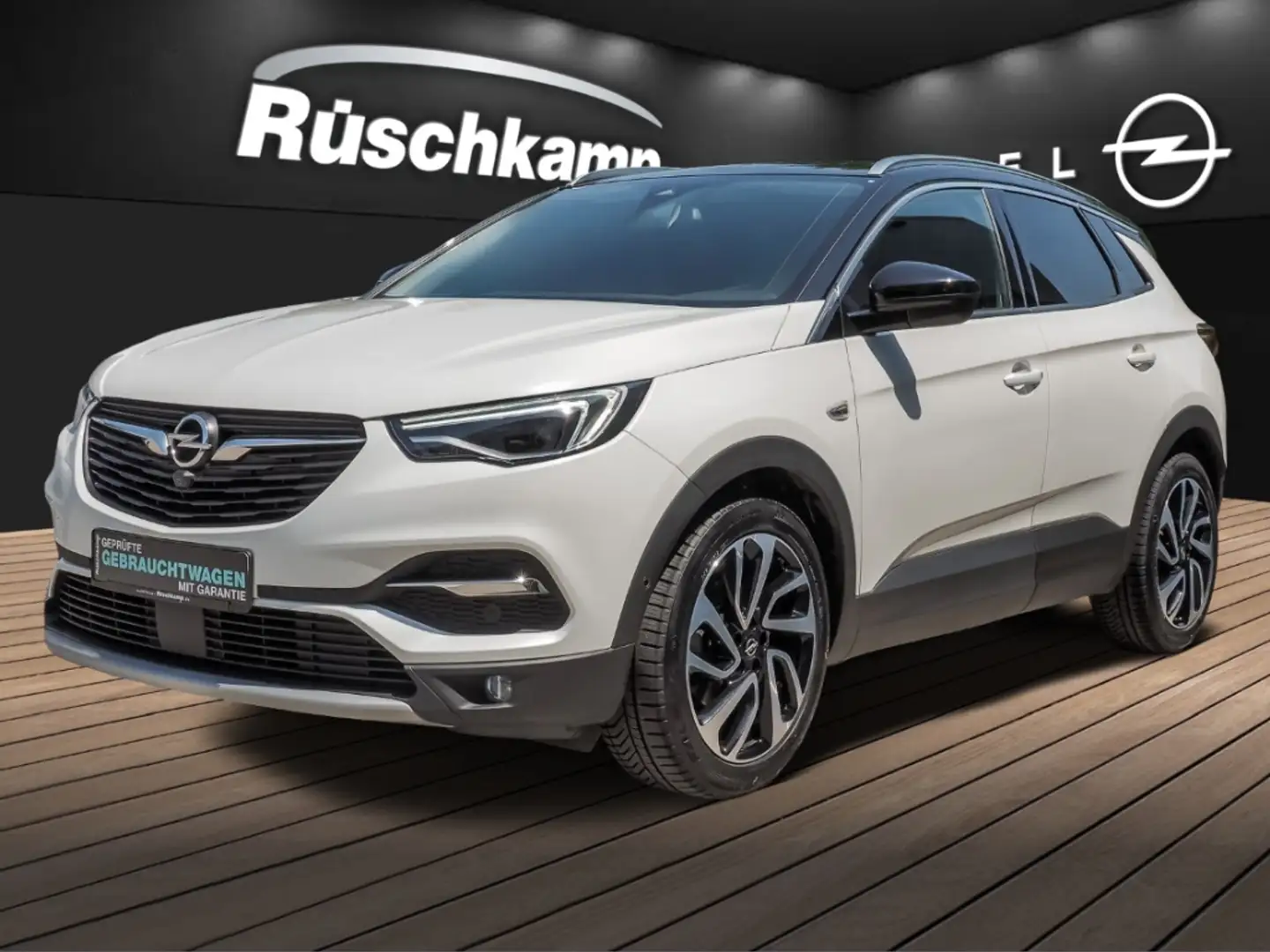 Opel Grandland X Ultimate 1.2 Navi 360-Kam Klimasitze elek.Heckklap Weiß - 1