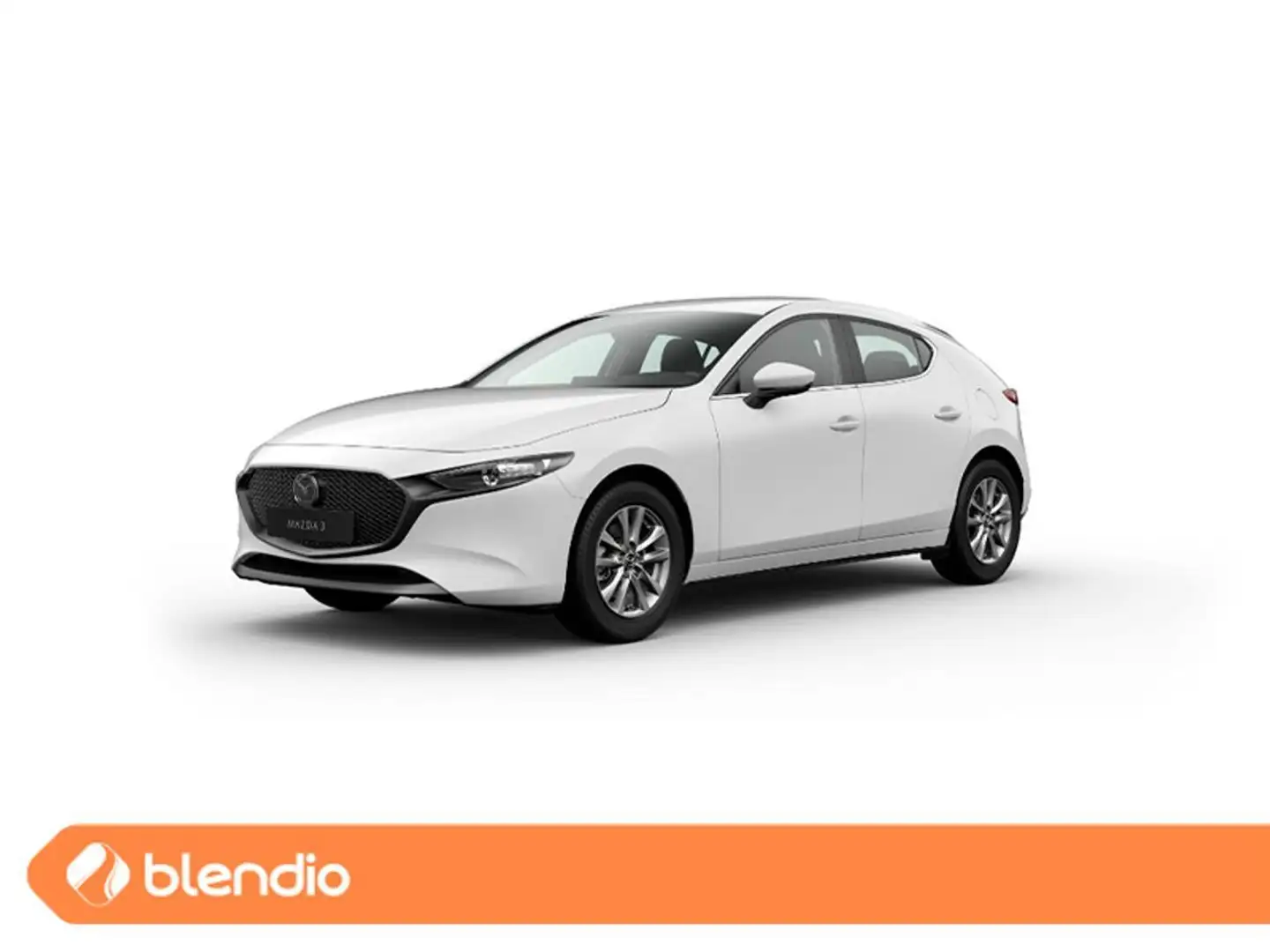 Mazda 3 2.5L E-SKY G MHEV 103kW Prime-line Blanc - 1