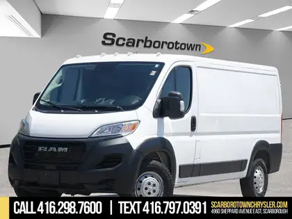 White 2023 RAM ProMaster Van Front-Wheel Drive Automatic