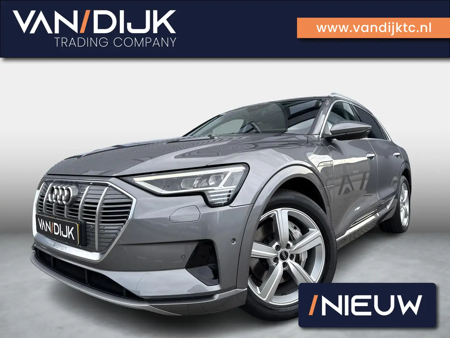 Audi e-tron 50 Quattro Business Edition Plus ✓SOH 90.4% ✓Panor Grijs - 1