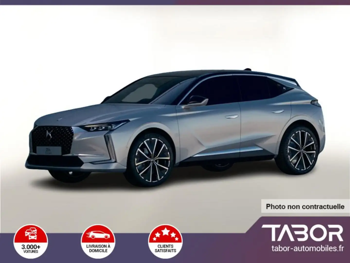 DS Automobiles DS 4 1.5 BHDi 130 EAT8 Perf.Line LED HUD GPS Gris - 1
