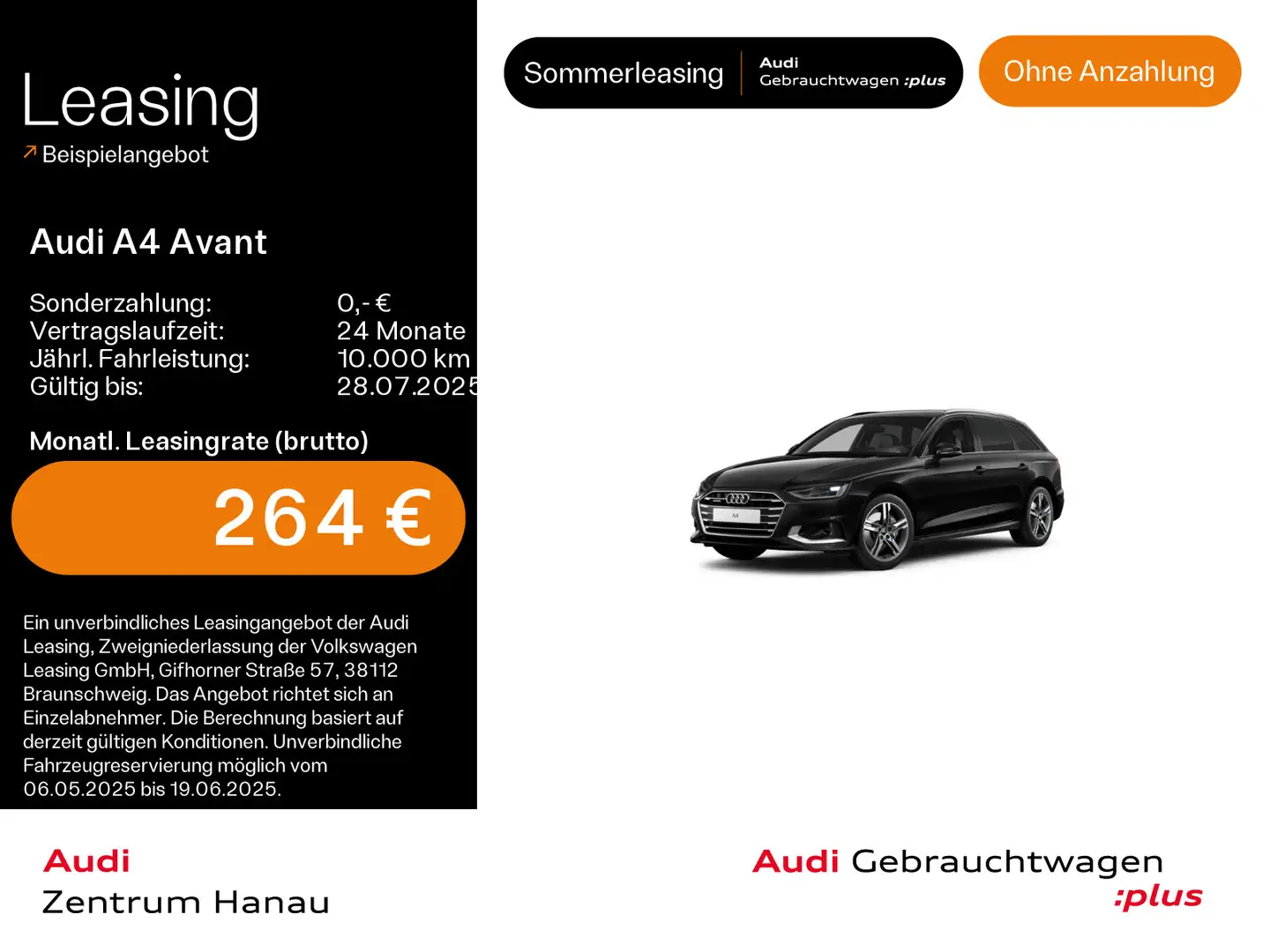 Audi A4 40 TFSI quattro advanced*NAVI-PLUS*KAME Noir - 1