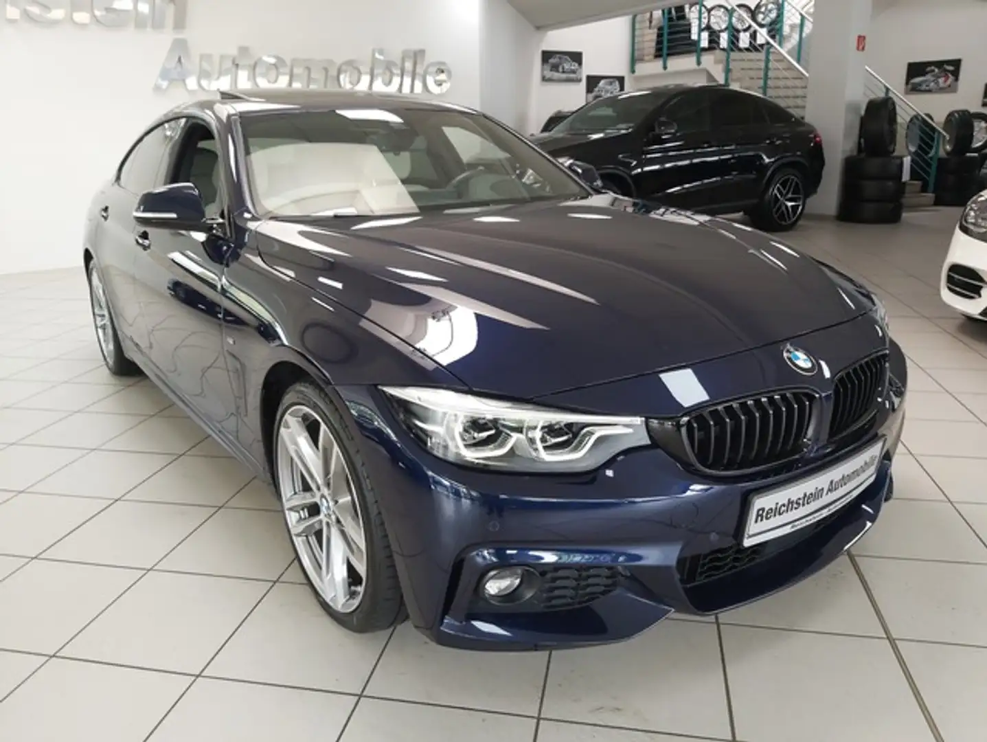 BMW 430 i Gran Coupe M SPORT CARBON MEMORY ACC EGSD Blau - 2