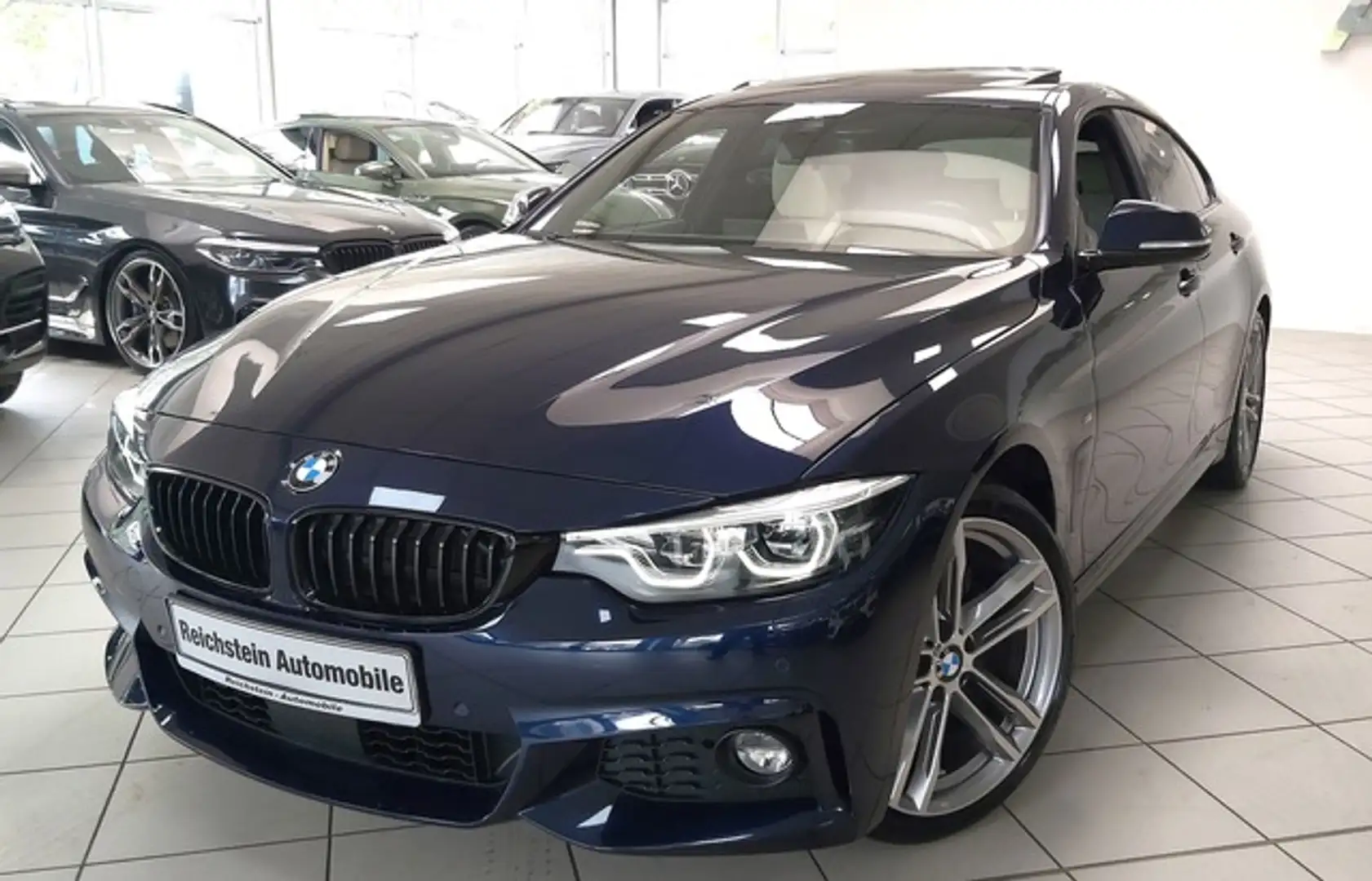 BMW 430 i Gran Coupe M SPORT CARBON MEMORY ACC EGSD Blau - 1