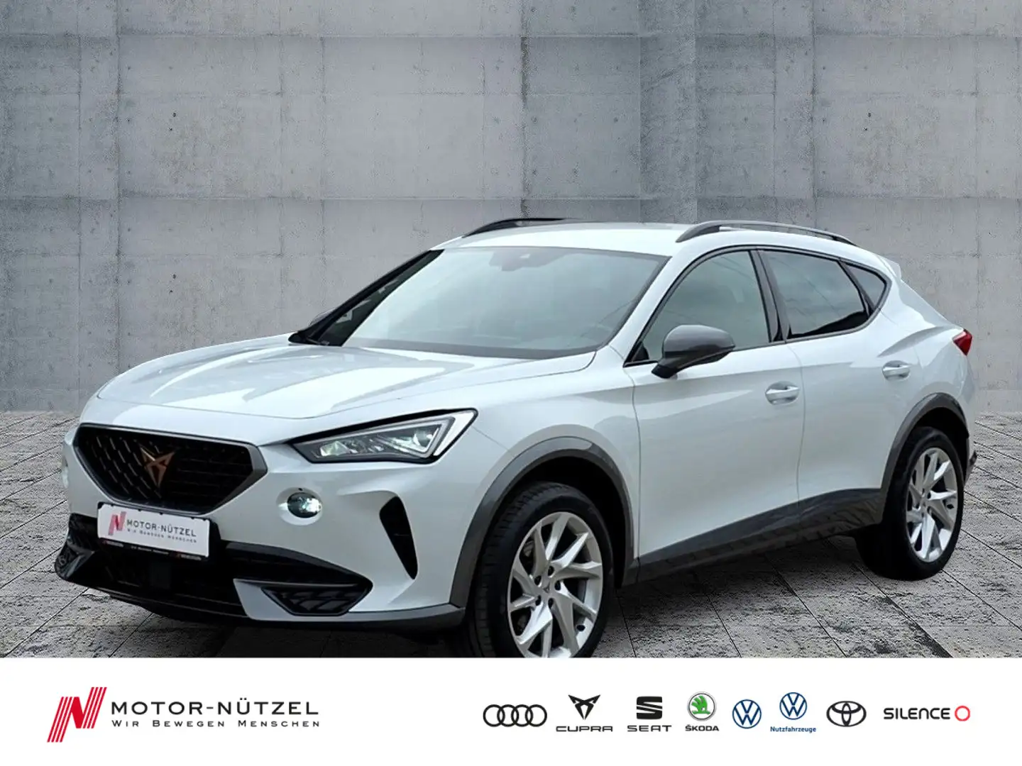 CUPRA Formentor 1.5 TSI DSG LED+NAVI+ACC+SITZHEIZUNG Blanc - 1