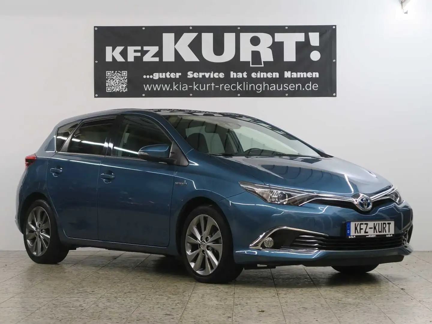 Toyota Auris Hybrid 1.8 VVT-i Automatik Executive! AHK Niebieski - 1