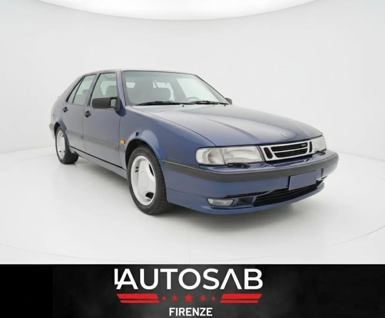 Saab 9000 i Turbo 16 CS Aero Pelle  Radica Unico Propr. Blau - 1