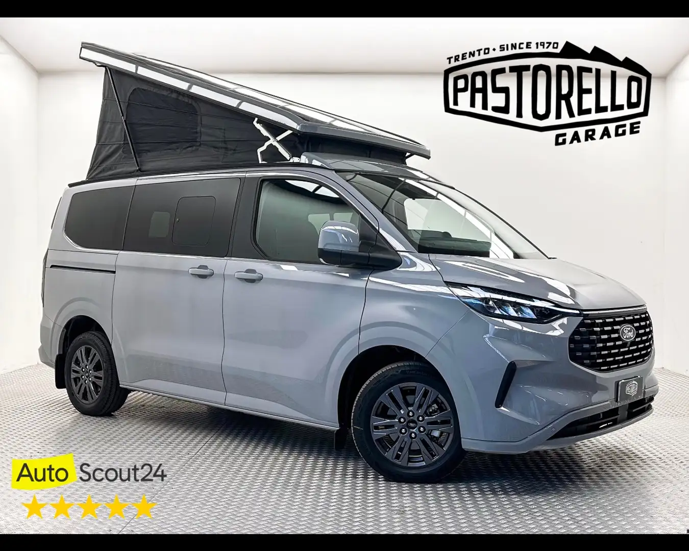 Ford Transit Nugget 320 2.0 Ecoblue 170cv aut. PC Gris - 1