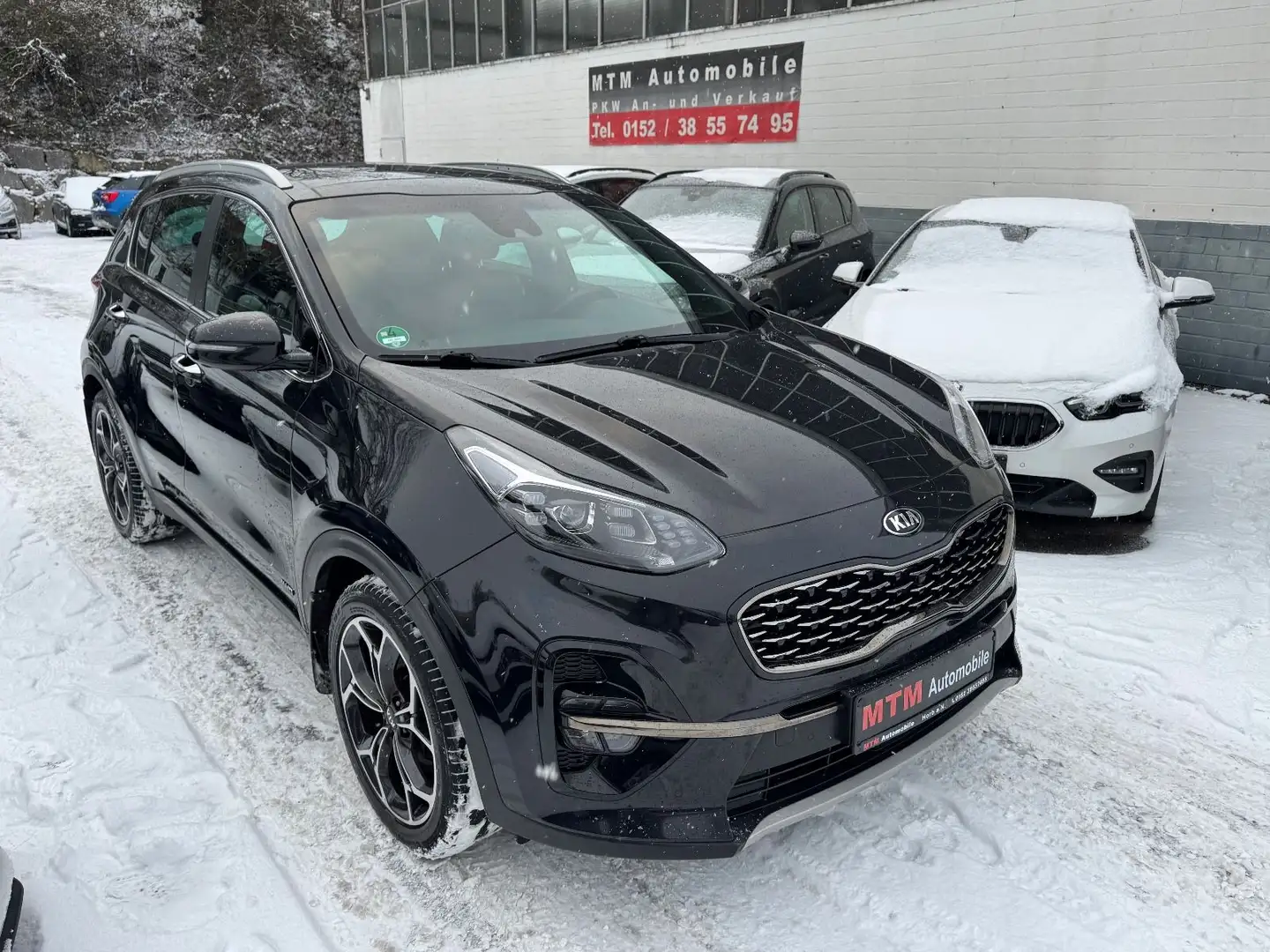 Kia Sportage 1.6 TGDI GT-Line 4WD Navi LED Leder Pan Schwarz - 1