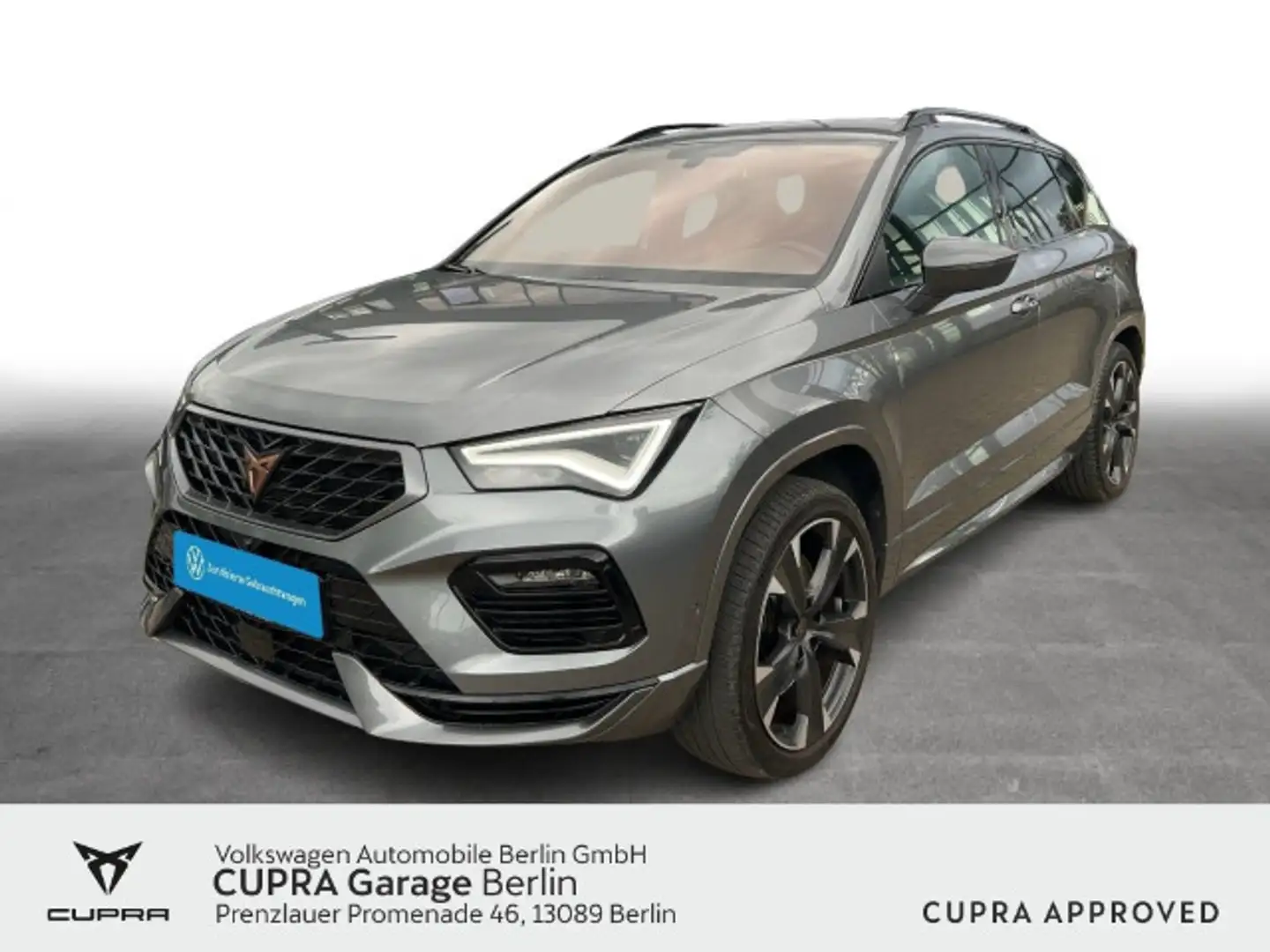 CUPRA Ateca 2.0 TSI DSG 4Drive Navi LED SHZ GRA Grau - 1