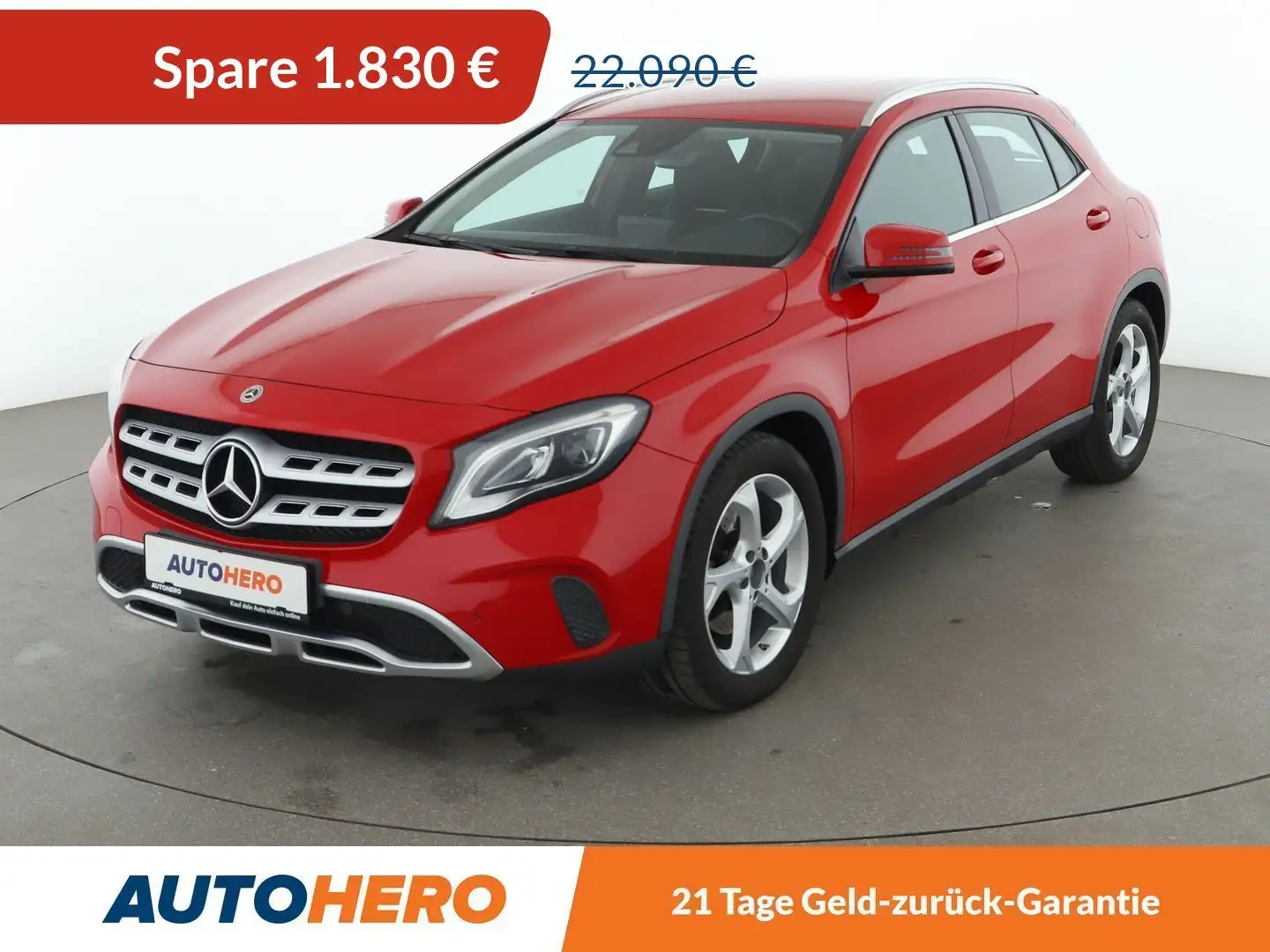 Mercedes-Benz GLA 250 Urban Aut. *NAVI*LED*TEMPO*PDC*SHZ* Rouge - 1