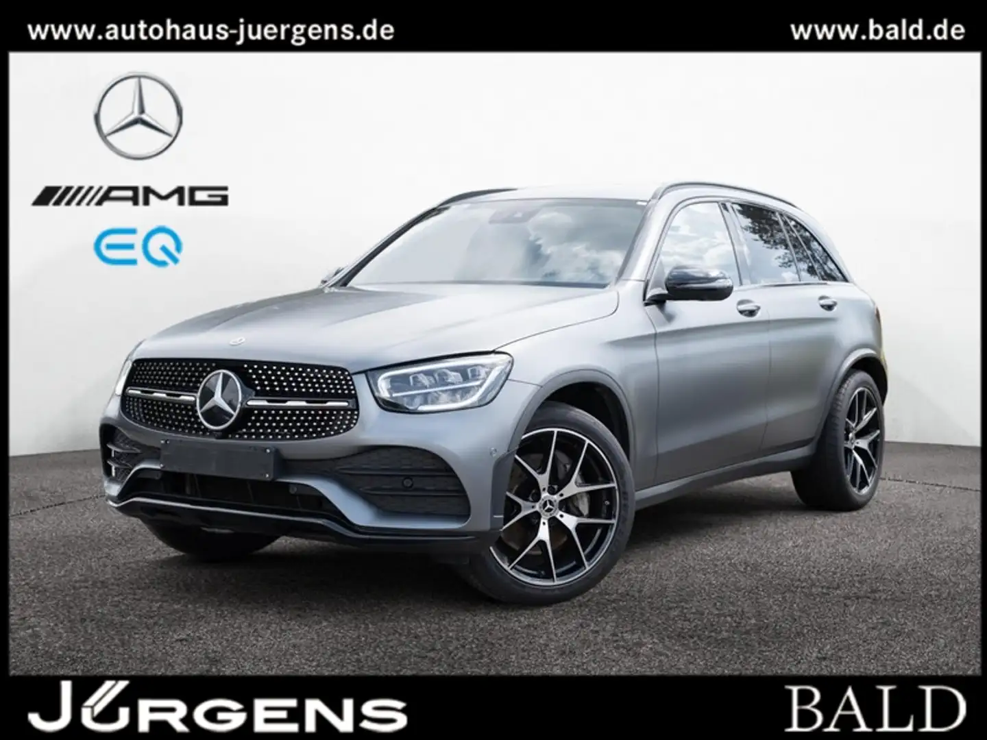 Mercedes-Benz GLC 400 d 4M AMG-Sport/AHK/Burm/360/AIR-BODY-C Gris - 2