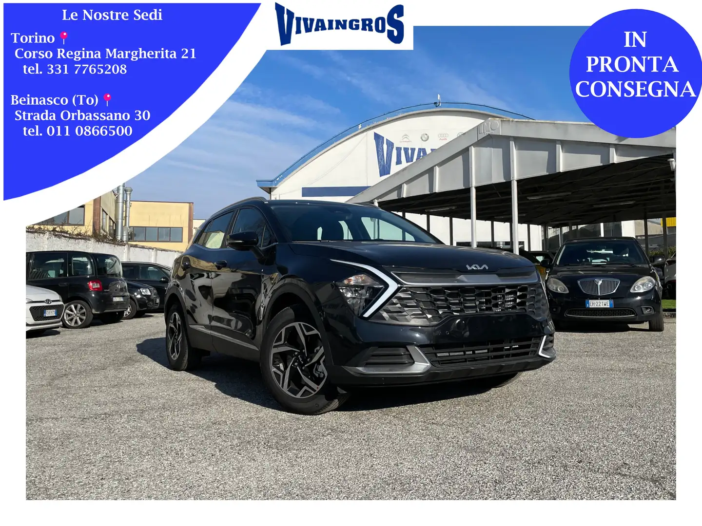 Kia Sportage 1.6 TGDi Gpl Business 160CV 2WD / PRONTA CONSEGNA Grigio - 1