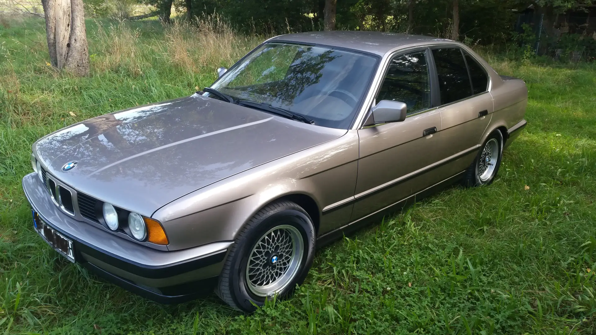BMW 525 525i E34 Limousine. TOP ZUSTAND Bronzo - 1