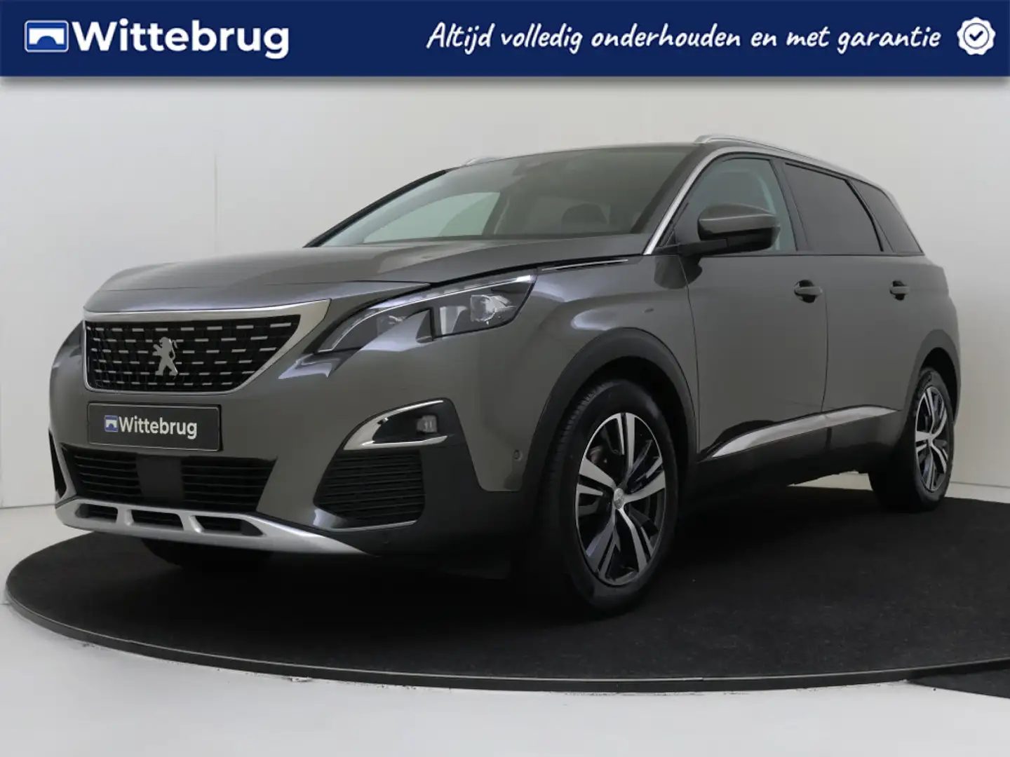 Peugeot 5008 1.2 PureTech Blue Lease Premium Automaat | 7 Zitpl Grijs - 1