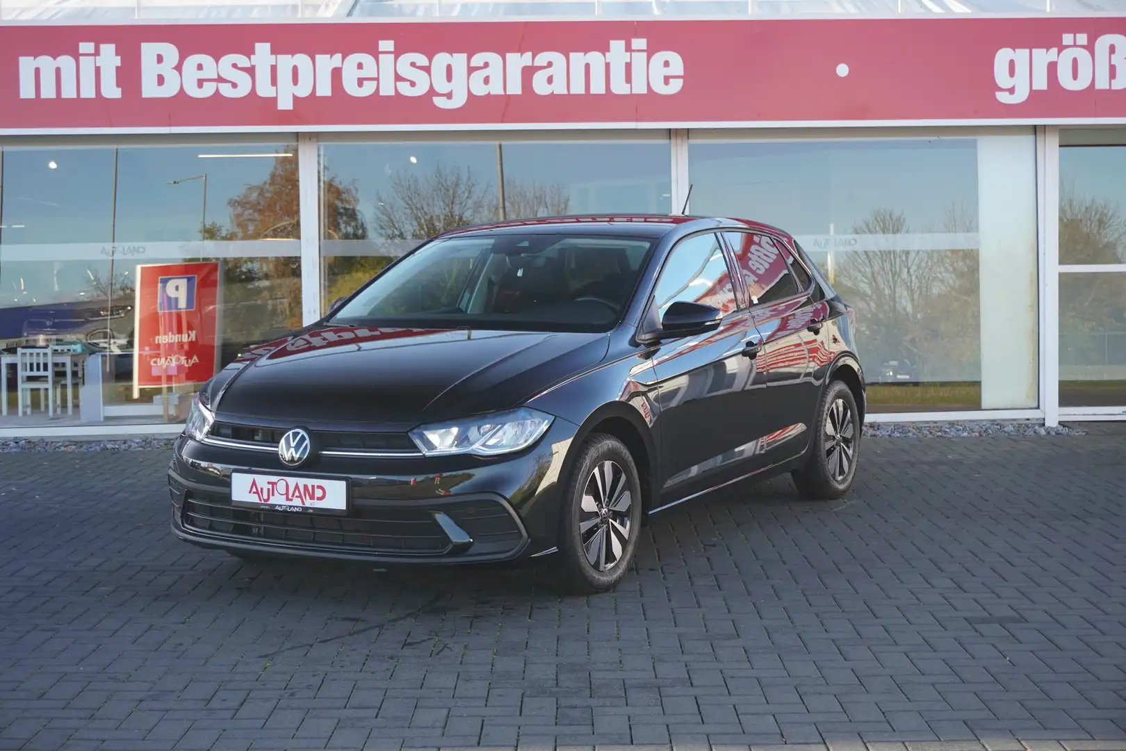 Volkswagen Polo 1.0 TSI DSG Move LED Navi Kamera Spurhalte Schwarz - 2