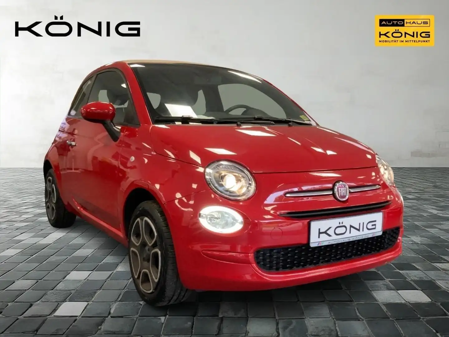 Fiat 500C 1.0 GSE CLUB Klima - Bluetooth - PDC Rouge - 2