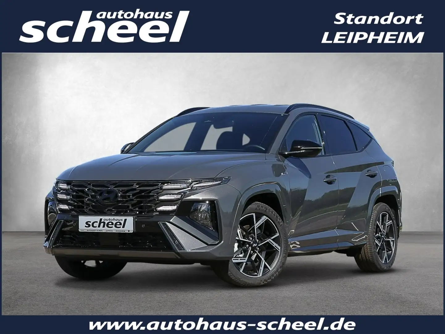 Hyundai TUCSON N-Line 1.6 T-GDI mHEV DCT Ele.Heckklappe Gris - 1