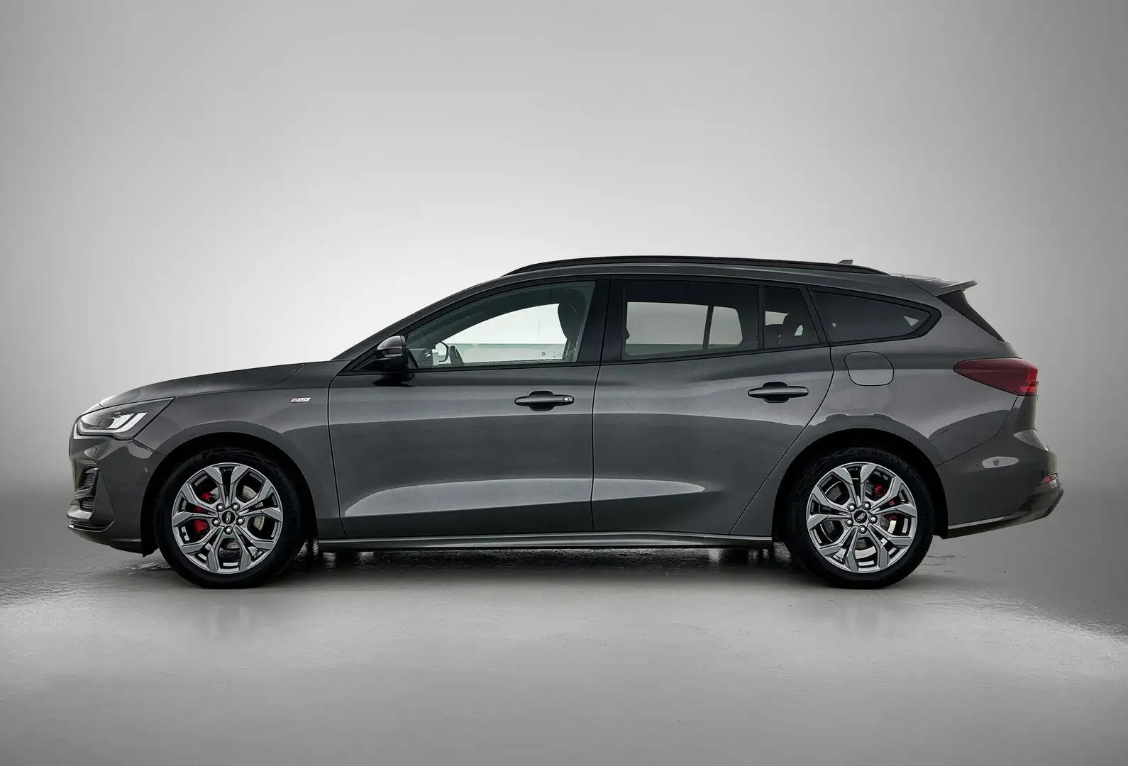 Ford Focus Wagon 1.0 EcoBoost Hybrid ST Line X | Adapt. Cruis Grijs - 2