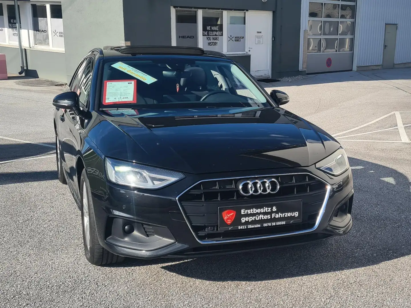 Audi A4 30 TDI basis Schwarz - 1