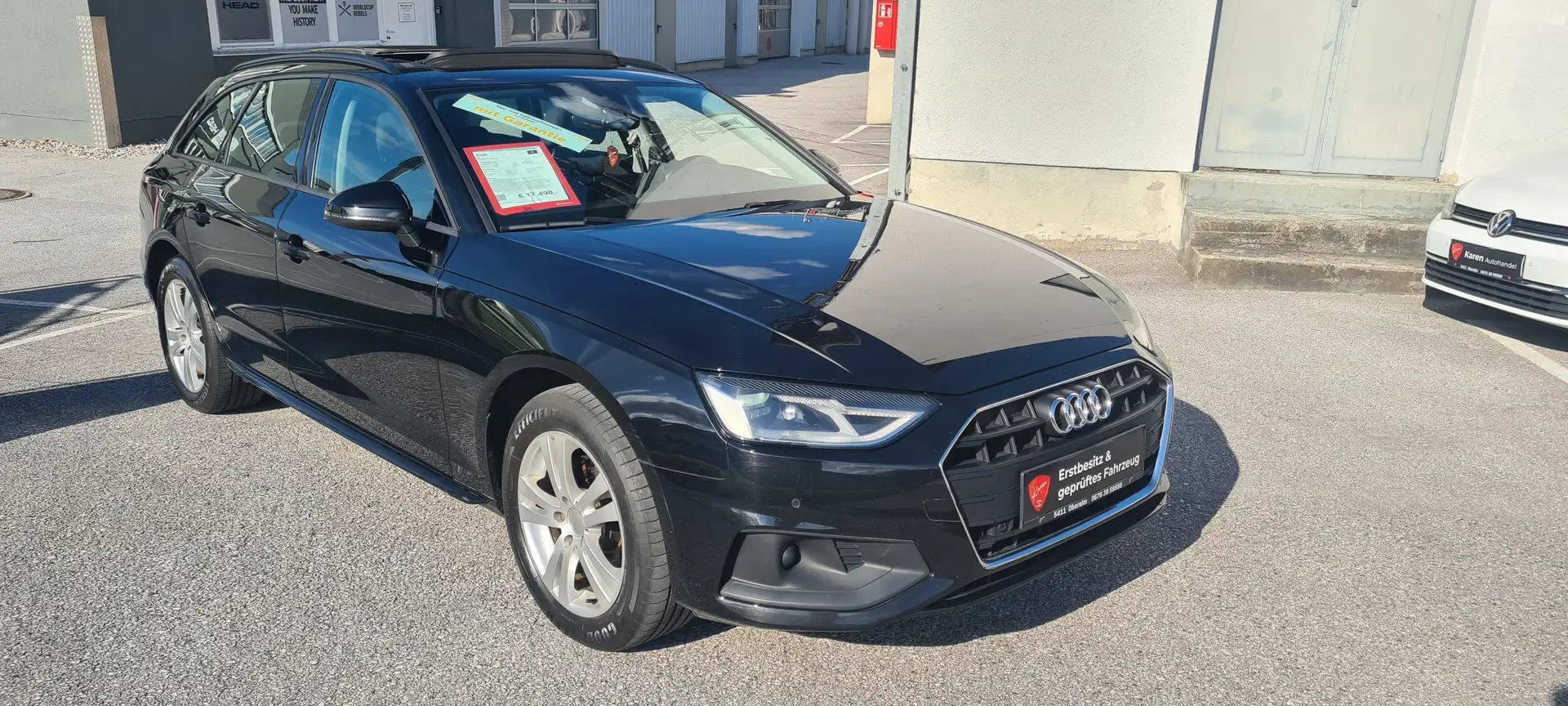 Audi A4 30 TDI basis Schwarz - 2