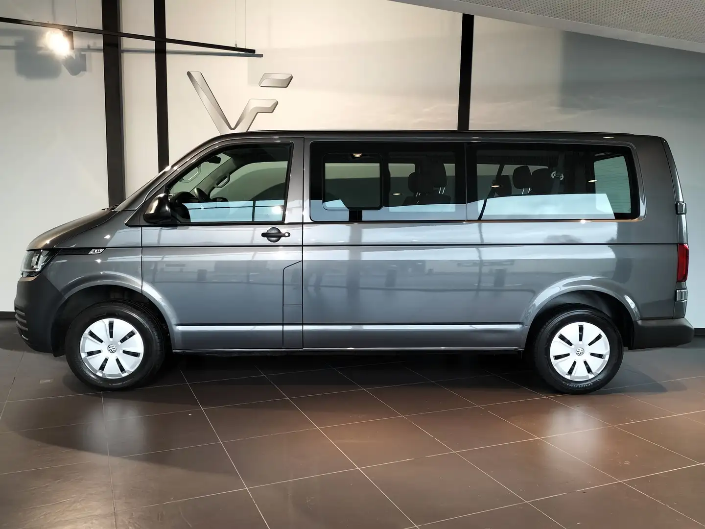 Volkswagen Transporter Combi 9 places - Garantie Szary - 2