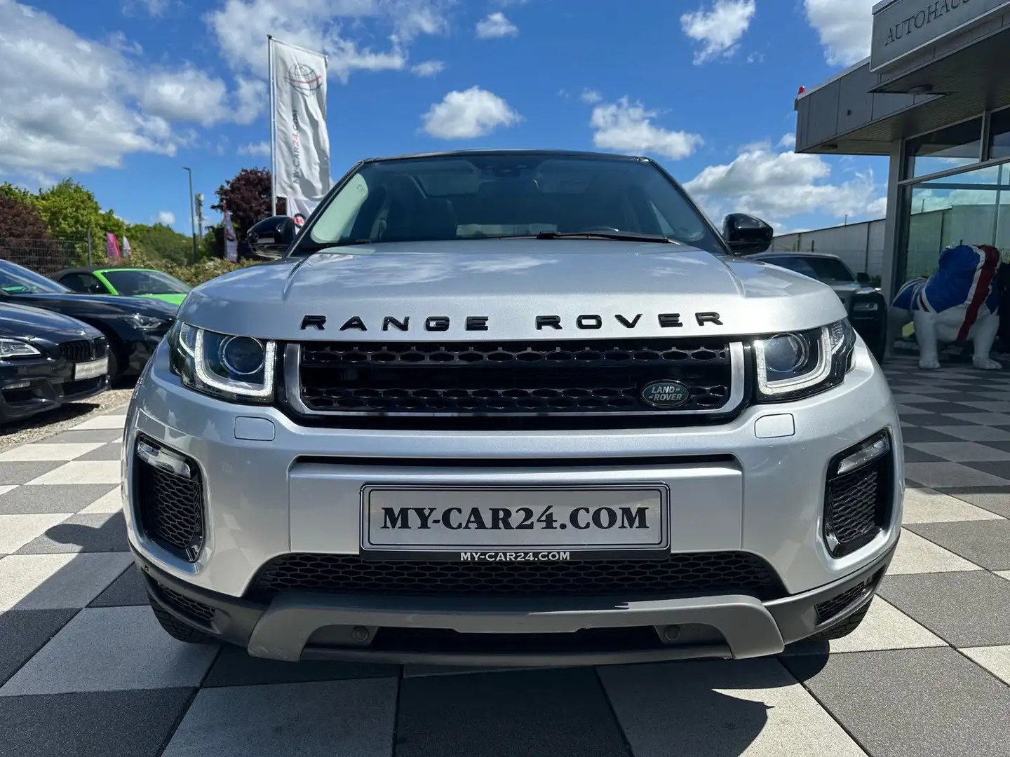 Land Rover Range Rover Evoque SE -Leder -Navi-Pano Silber - 2