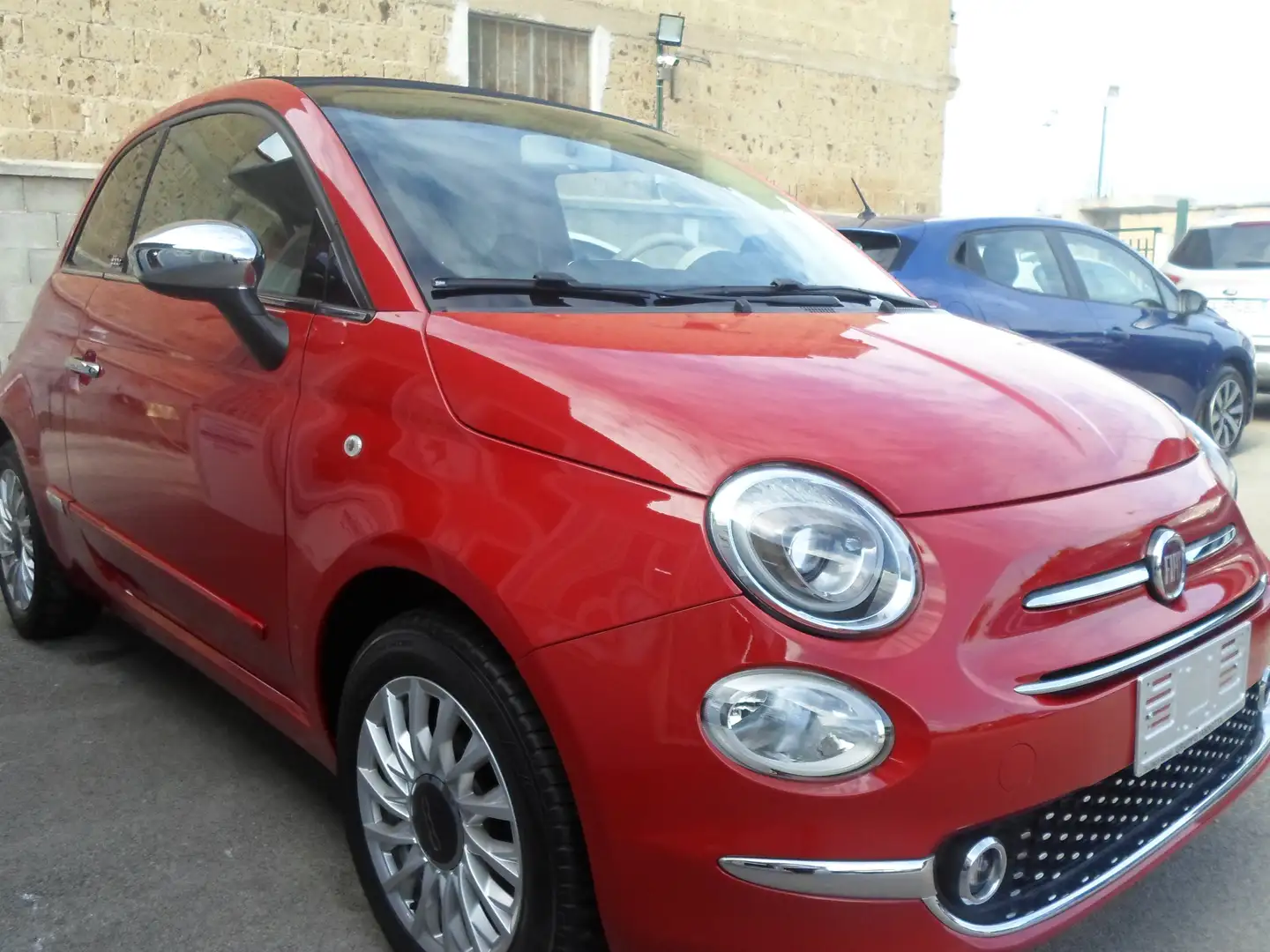 Fiat 500C 1.2 Lounge 69cv Rosso - 2