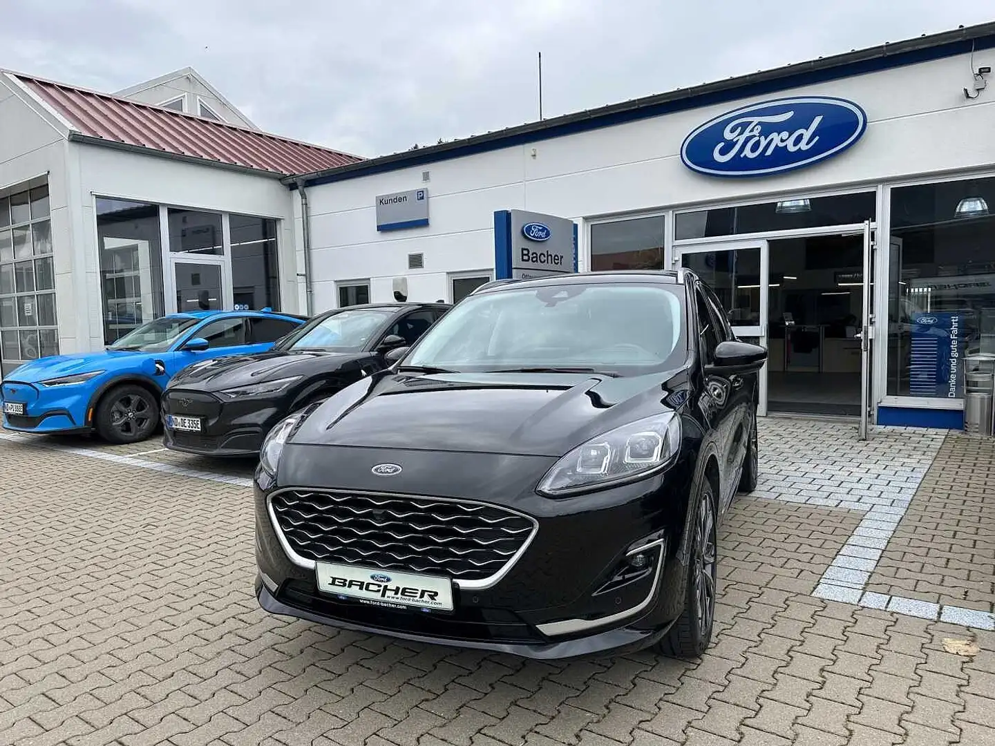 Ford Kuga 2.5 PHEV VIGNALE *LED*AHK*ACC* Noir - 1