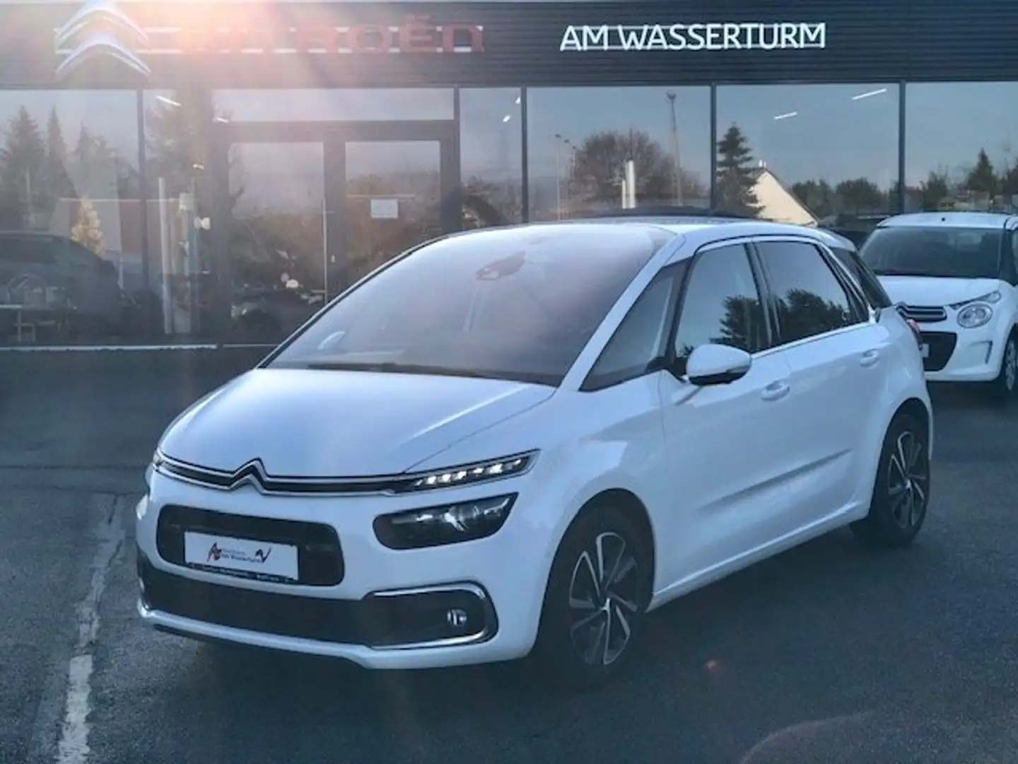 Citroen C4 SpaceTourer Shine BlueHDi 160 EAT8 Blanc - 2