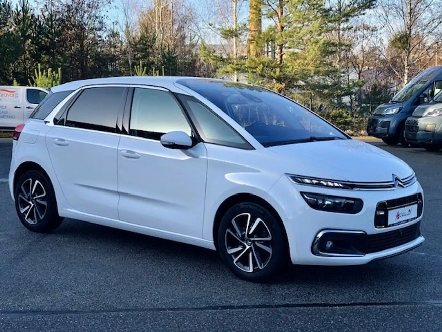 Citroen C4 SpaceTourer Shine BlueHDi 160 EAT8 Blanc - 1
