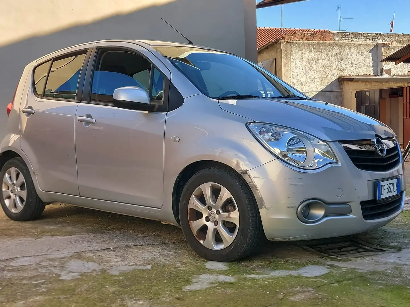 Opel Agila 1.2 Benz (NEOPATENTATI)Cambio Autom 1 Proprietario Argent - 2