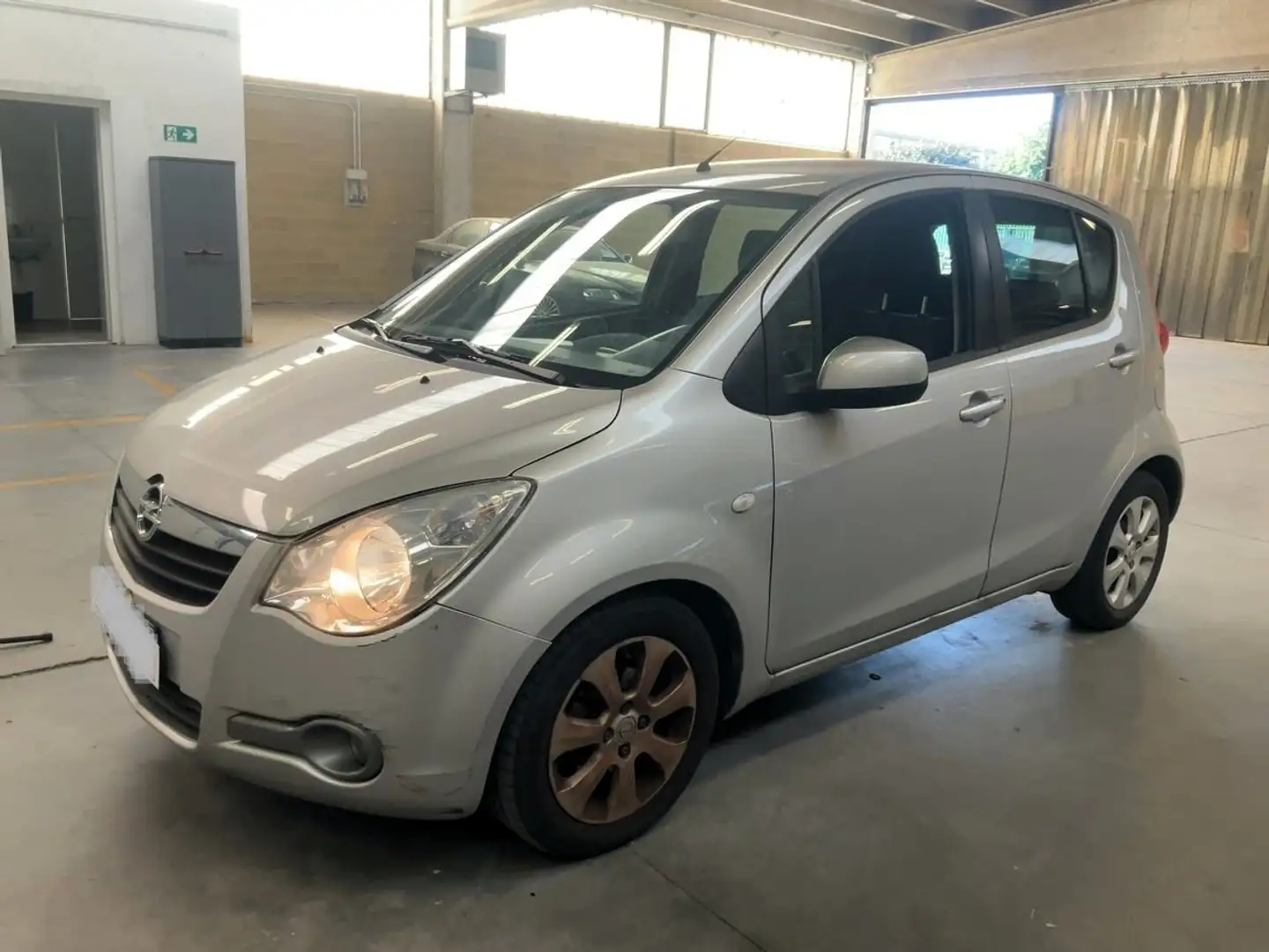 Opel Agila Benzina 1.2 Enjoy 86cv Cambio Autom 1 Proprietario Argento - 1