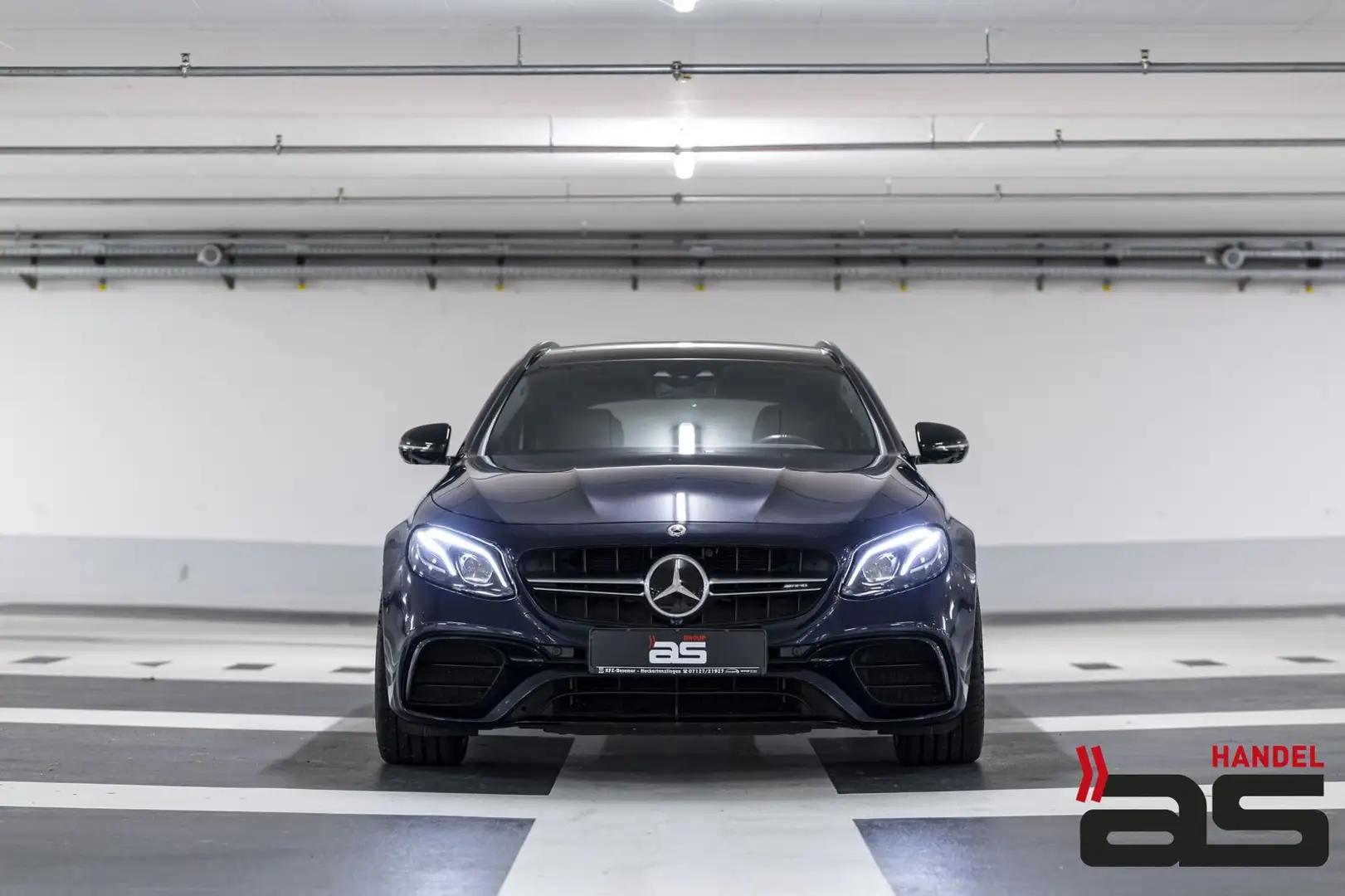Mercedes-Benz E 63 AMG S Pano|HUD|Burm|Standh|Lift|360|AHK|20" Blau - 2