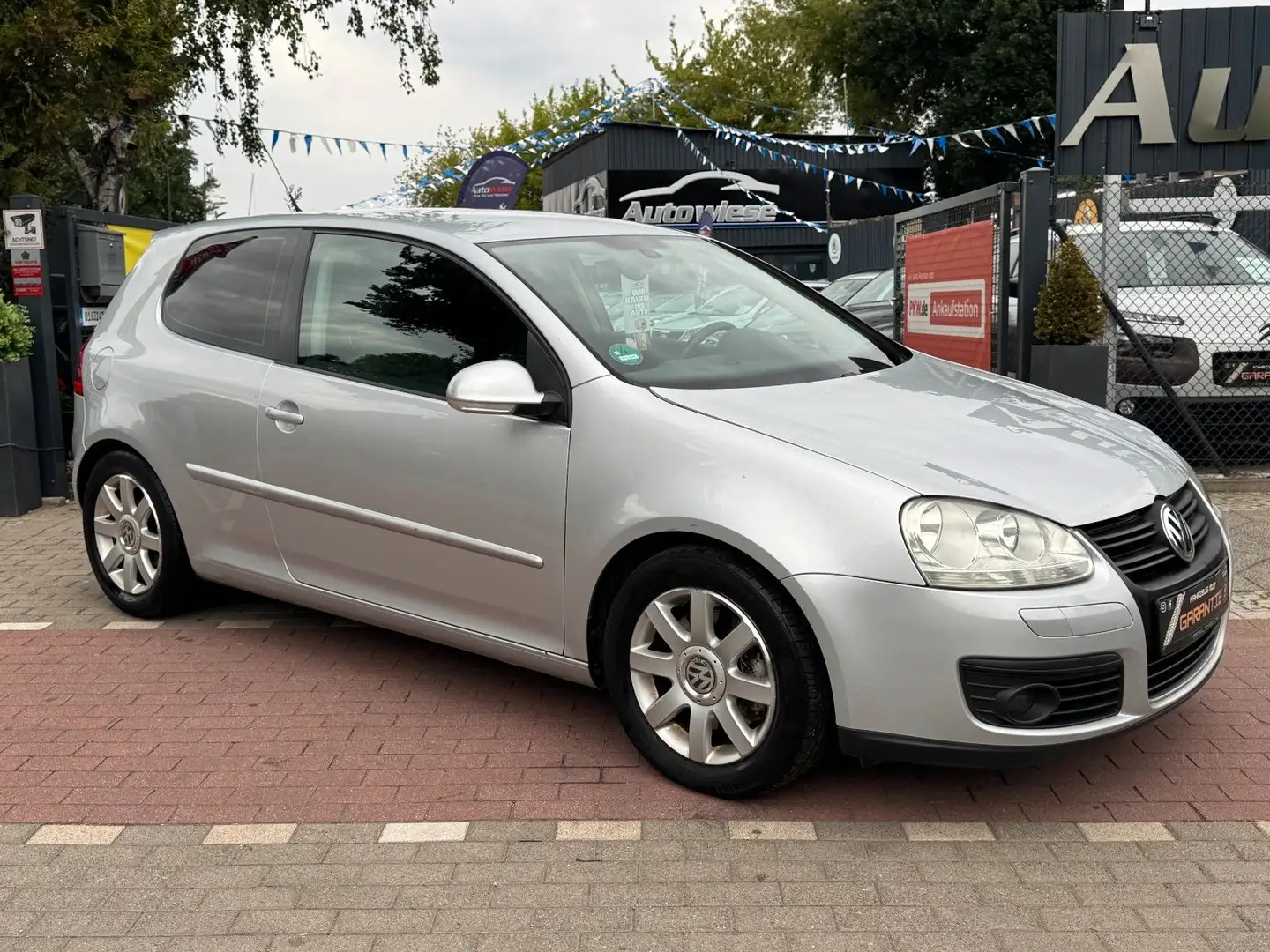Volkswagen Golf V GT 1.4TSI Klima*Szhz*Alu*KEIN TÜV* Stříbrná - 1