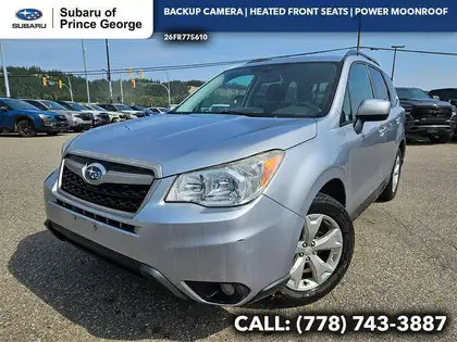 Silver 2015 Subaru Forester SUV / Crossover All-Wheel Drive Automatic
