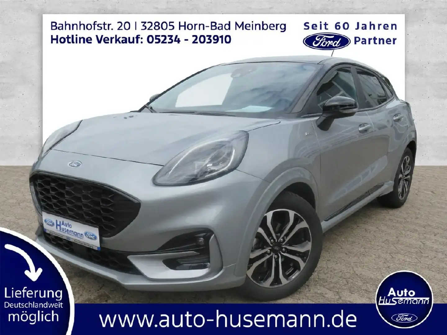 Ford Puma ST-Line,Kontrastfarbe,Klima,Navi,PPh,WiP Gris - 1