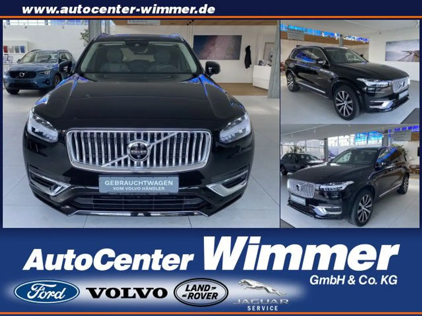Volvo XC90 T8 AWD Recharge Inscription Xenium+Winter+Lic Schwarz - 1