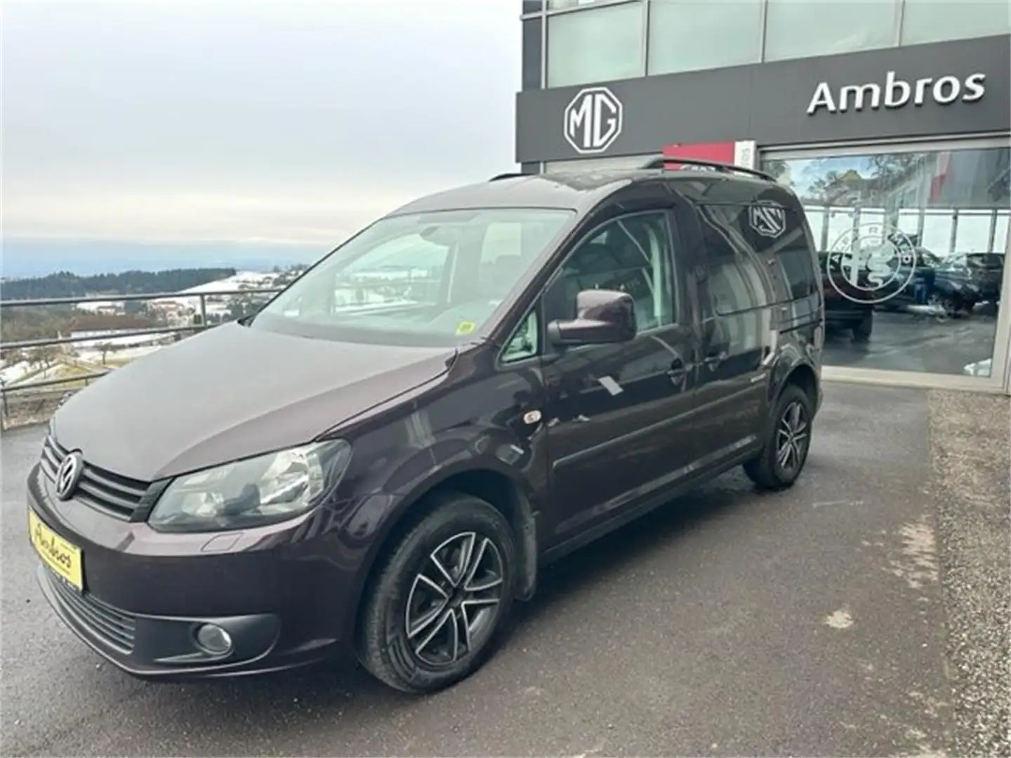 Volkswagen Caddy Soccer 1,6TDI Violett - 1