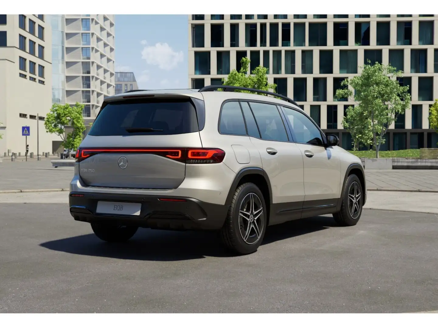 Mercedes-Benz EQB 250 AMG-Sport/LED/Cam/Pano/Night/Distr/18' Silber - 2