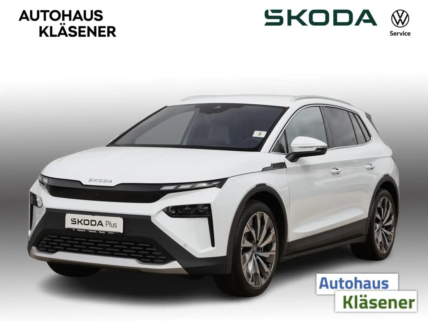 Skoda Elroq 85 Alpha (82 kWh) 210 KW Automatik Weiß - 2