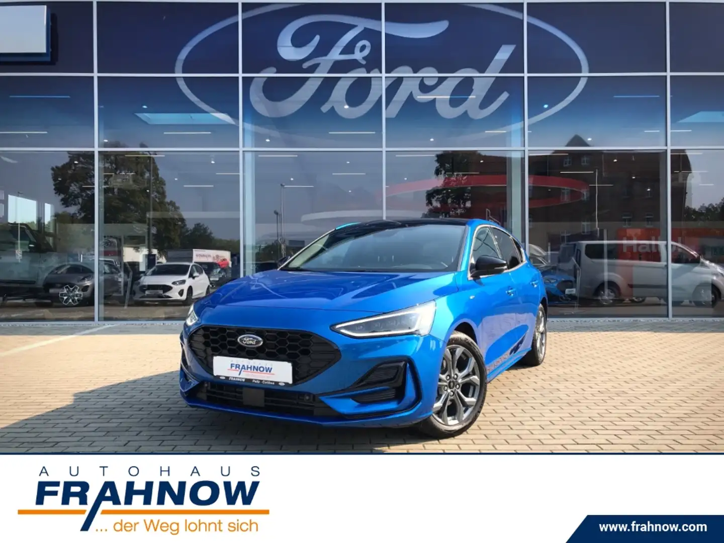 Ford Focus 1.0 EcoBoost MHEV ST-Line X MATRIX-LED NAVI KAMERA Blau - 1