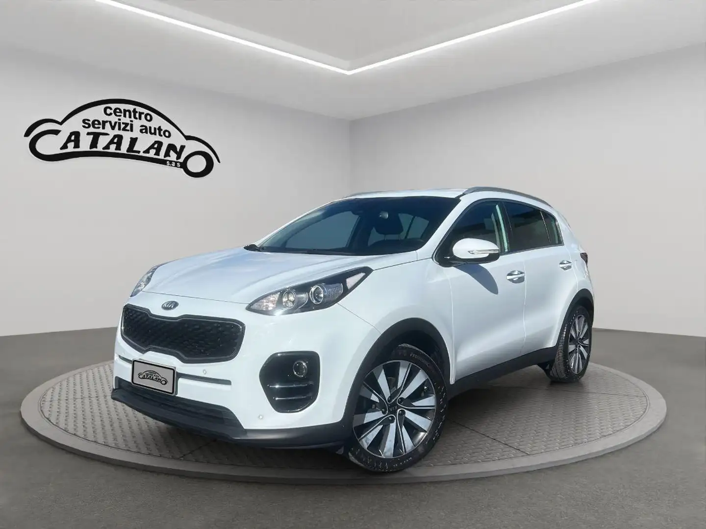 Kia Sportage 1.7 CRDI 115cv 2WD Class TELECAMERA NAVI Blanc - 1