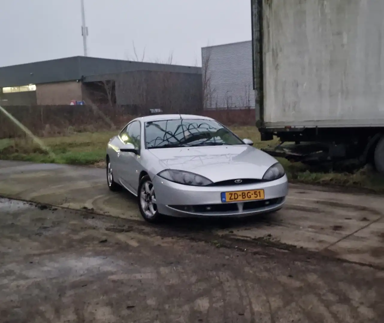 Ford Cougar 2.5-24V V6 Silber - 1