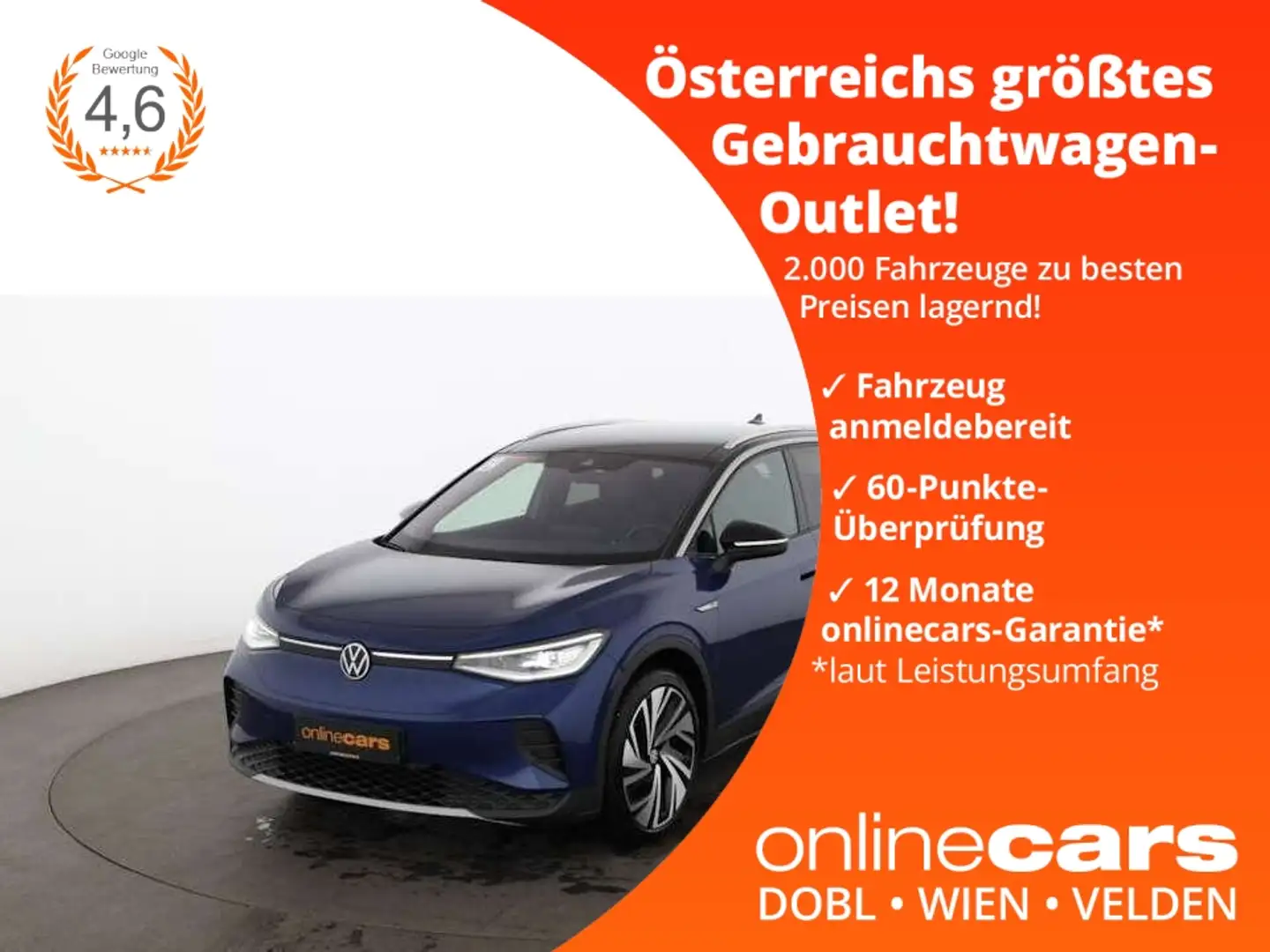 Volkswagen ID.4 Pro Performance 1st Max 77kWh Aut MATRIX SKY Bleu - 1