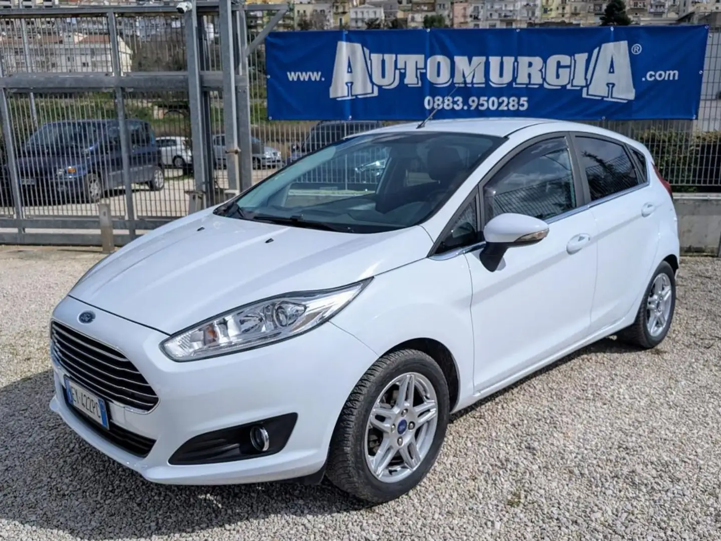 Ford Fiesta 1.0 80CV 5 porte Titanium con Navi Blanc - 1