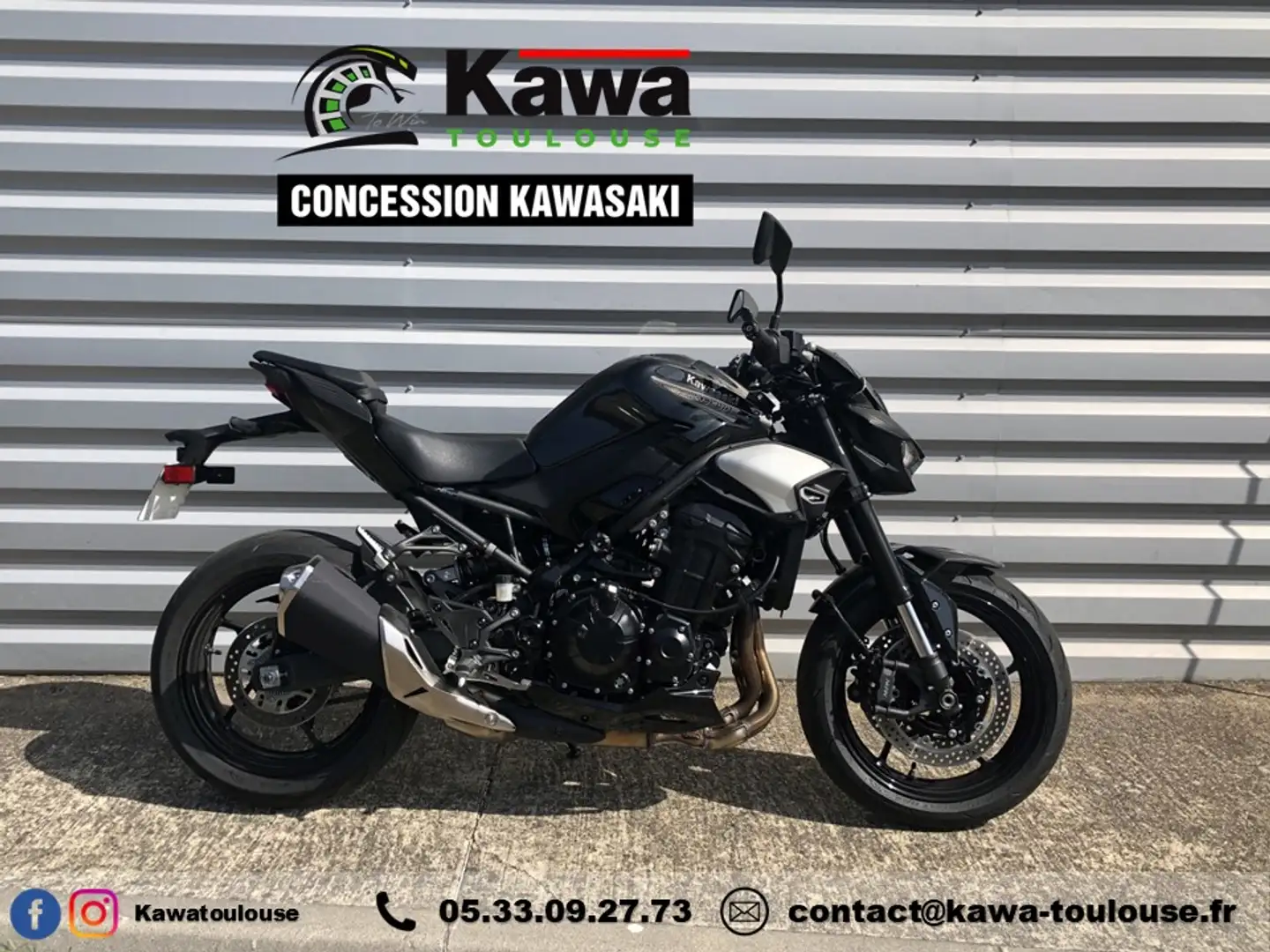 Kawasaki Z 900 Noir - 1